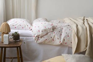 2-Dels Set Hjärtrud Beige