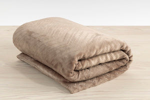 Pläd Sherpa 130x170 cm Linne