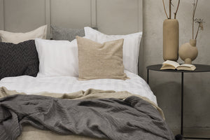 2-Dels Set Satin Vit