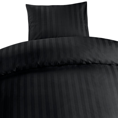 2-Dels Set Satin Svart