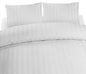 3-Dels Set Satin Vit Dubbel