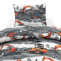 2-Dels Set Maskiner Orange