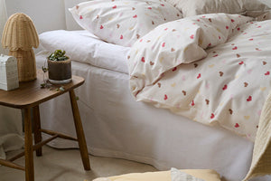 2-Dels Set Hjärtrud Beige