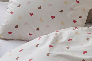 2-Dels Set Hjärtrud Beige