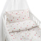 2-Dels Set Hjärtrud Spjälsäng Beige