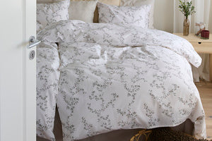 2-Dels Set Vinterslinga Creme
