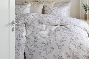 2-Dels Set Vinterslinga Creme