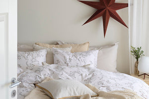 2-Dels Set Vinterslinga Creme