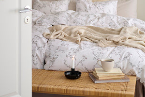 2-Dels Set Vinterslinga Creme