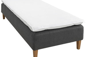 Plastad Frotté 90x200 cm Vit