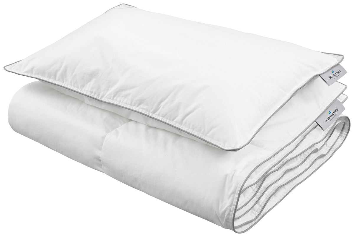 Lyxfiberkudde + Täcke Spjälsäng 150 g