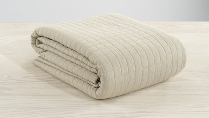 Sängöverkast 150x250 cm Beige